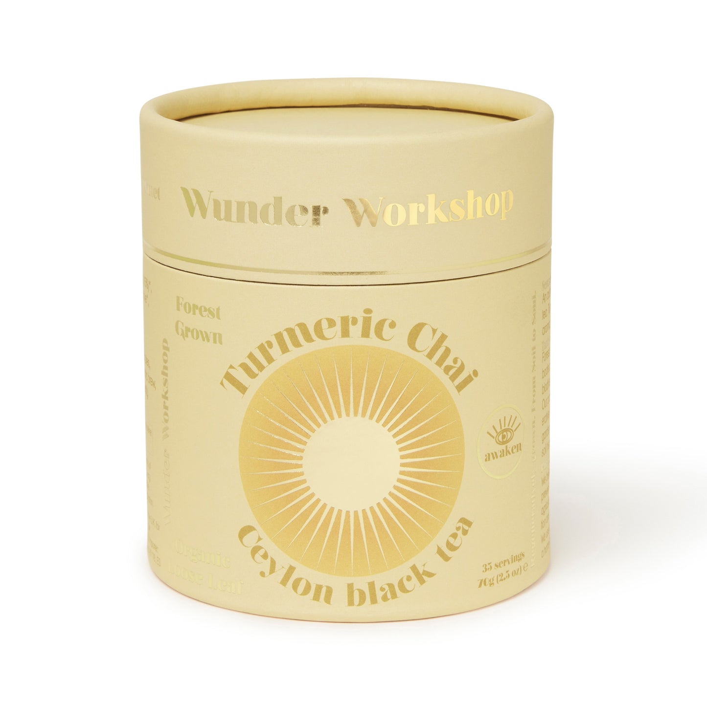 Golden Turmeric Chai - Authentic Awakening