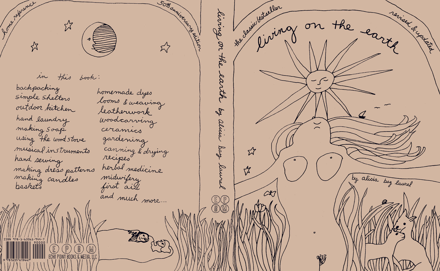 Living on The Earth - Book by Alicia Bay Laurel