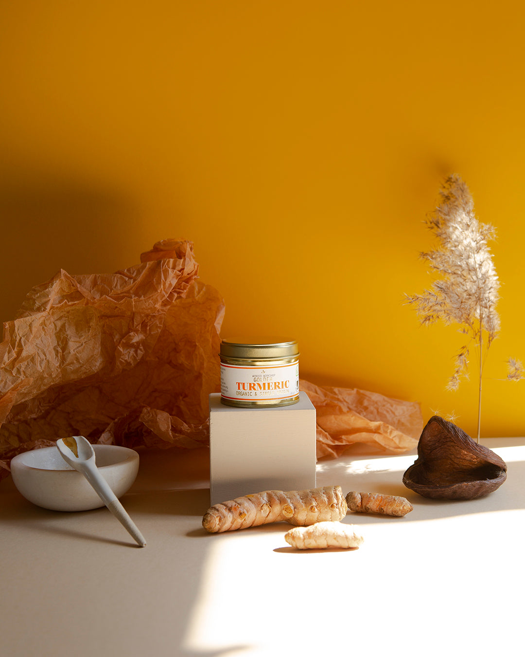 Golden Turmeric Powder - Organic & Single-Origin