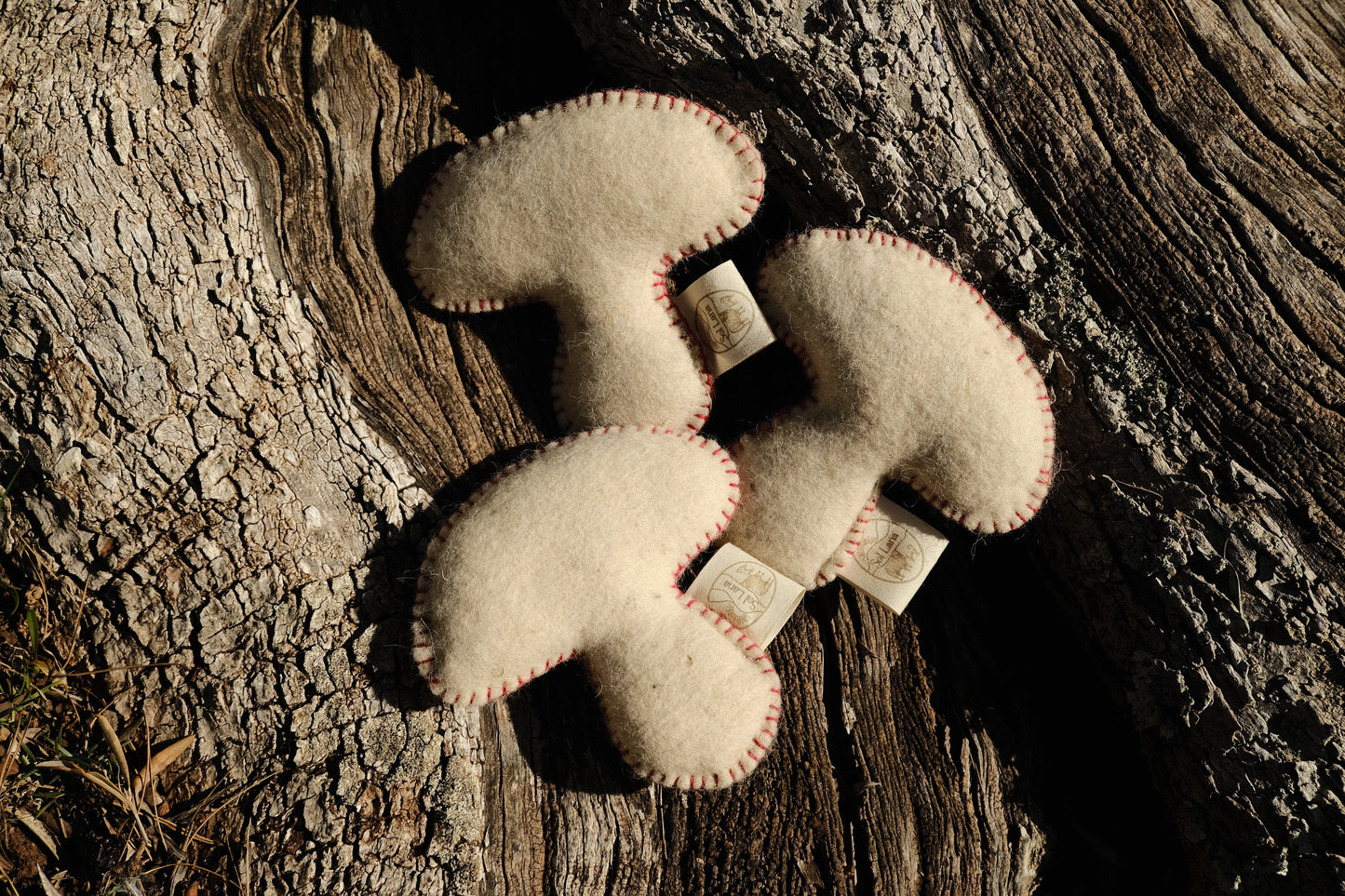 Sol Lana Woollen Mushroom Toy