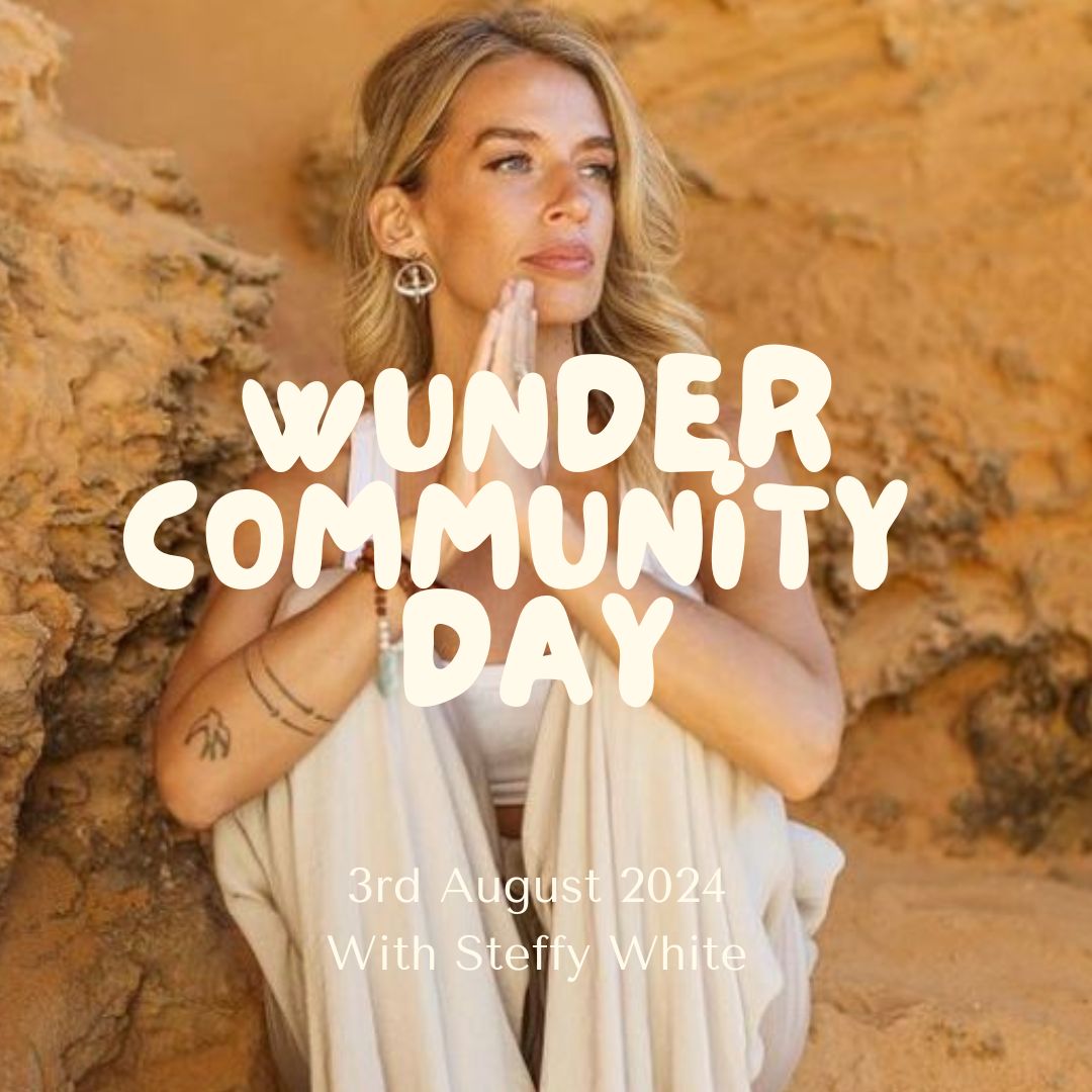 3rd August: Wunder Community Day with Steffy White