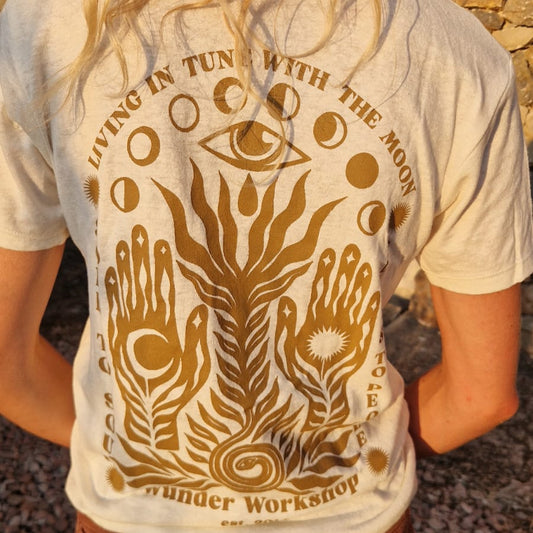 In Tune with the Moon Tee